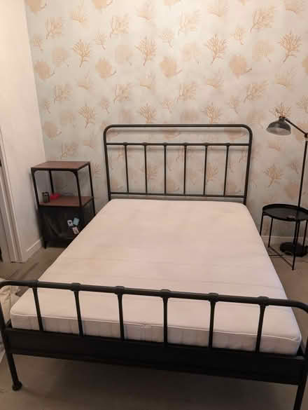 Photo of free IKEA Queen spring mattress (Downtown) #2