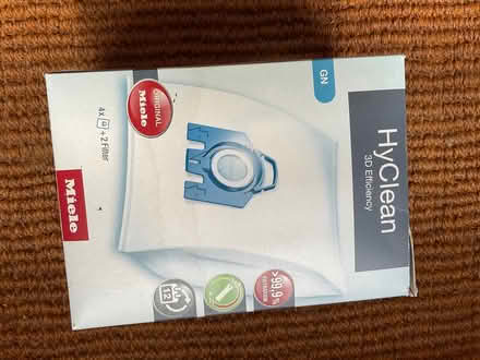 Photo of free Miele Hyclean vacuum bags (North Whilborough TQ12) #1