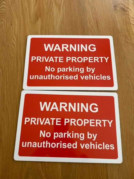 Photo of free No parking signs (West Derby L12) #1