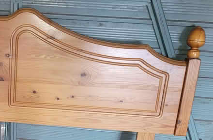 Photo of free King Size Pine Headboard (Kirkby In Ashfield NG17) #2