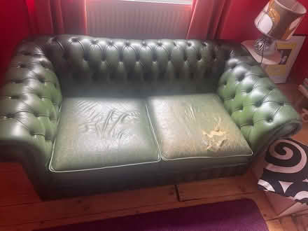 Photo of free Chesterfield Sofa (Todmorden) #2