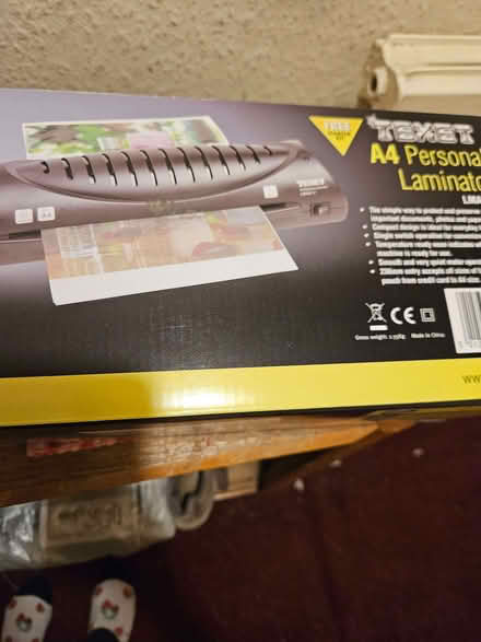 Photo of free laminator (Loughborough LE11) #1