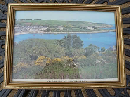 Photo of free Framed pic of Old Town Row, St Mary's, Scilly Isles (Kempsey WR5) #1