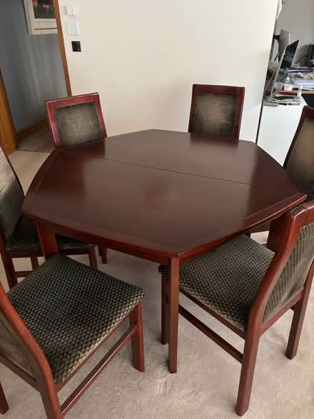 Photo of free Dining table and 6 chairs (Loxbeare EX16) #1