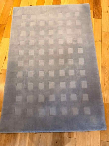 Photo of free Rug 70’’ by 48’’. Blue/grey colour (Cold Norton CM3) #1