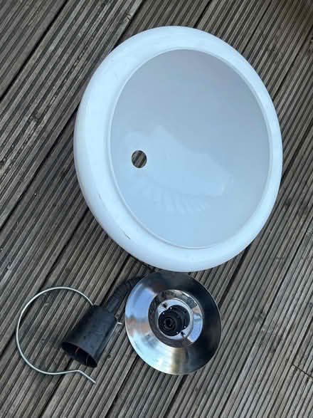 Photo of free Half Globe Rise & Fall Lamp spares /repair (Little Eaton DE21) #2