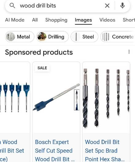 Photo of Wood drill bits (Kemptown BN2) #1
