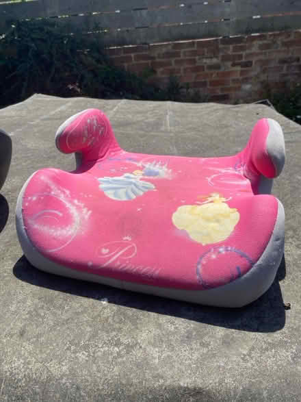 Photo of free Childās car booster seat (Boughton Street ME13) #1
