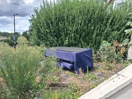 Photo of free Blue sofabed (South Croydon CR2) #2