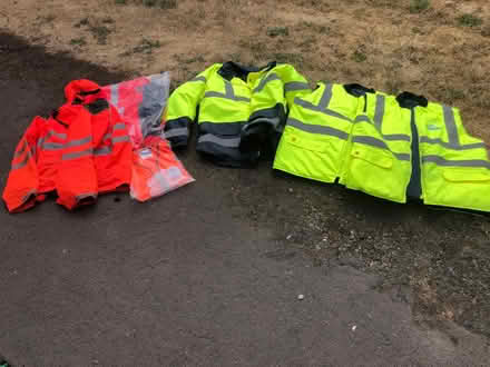 Photo of free Florescent Coats Waistcoats Large (Elkstone GL53) #1