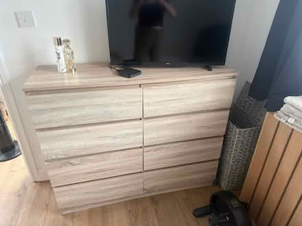 Photo of free 8 drawer chest of drawers (B61 0JJ) #1