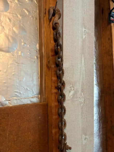 Photo of free Rusty tow hooks and chain (Severna Park) #3