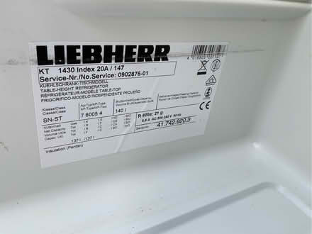 Photo of free Liebherr under counter fridge (Fairfield Park BA1) #4