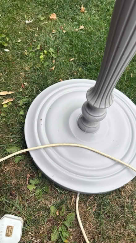 Photo of free Grey uplighter - working (Bassingbourn, SG8) #3