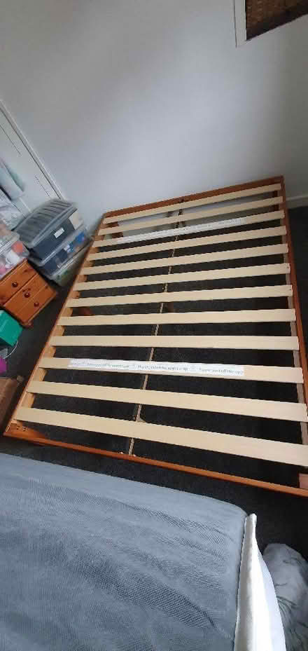 Photo of free King Size bed base & mattress (Kidderminster DY11) #2