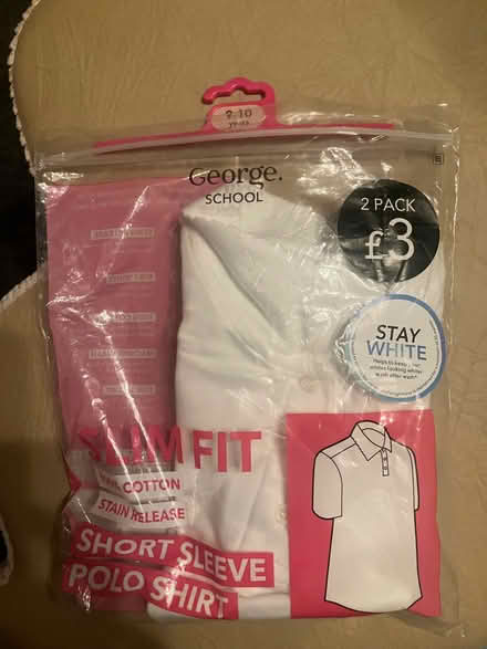 Photo of free School polo shirts (Nesscliffe SY4) #4