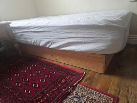 Photo of free Wood twin bed frame (Berkeley, Oakland, Alameda) #1