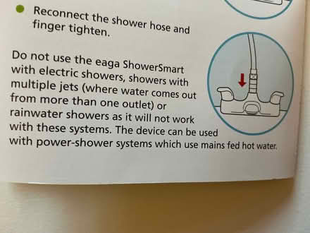 Photo of free Shower efficiency device (Walkley S6) #2