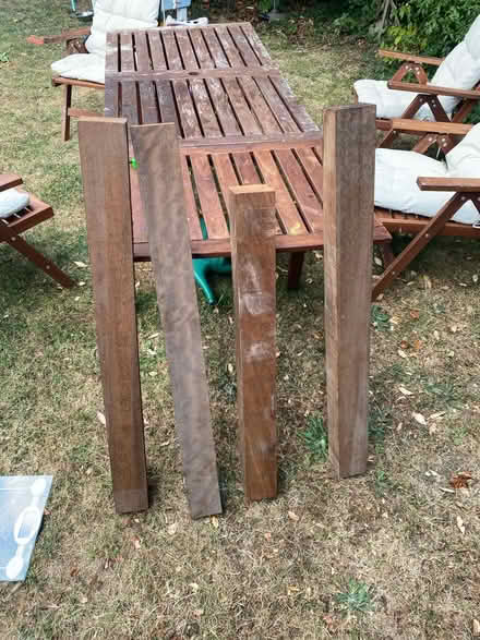 Photo of free Heavy wood beams (Clontarf) #1
