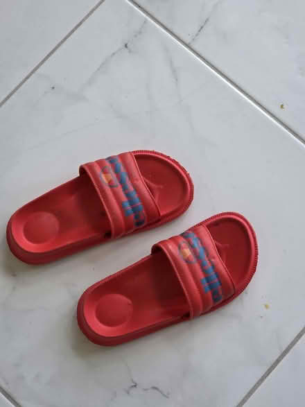 Photo of free Beach slippers sz 33 (Woodend SK9) #1
