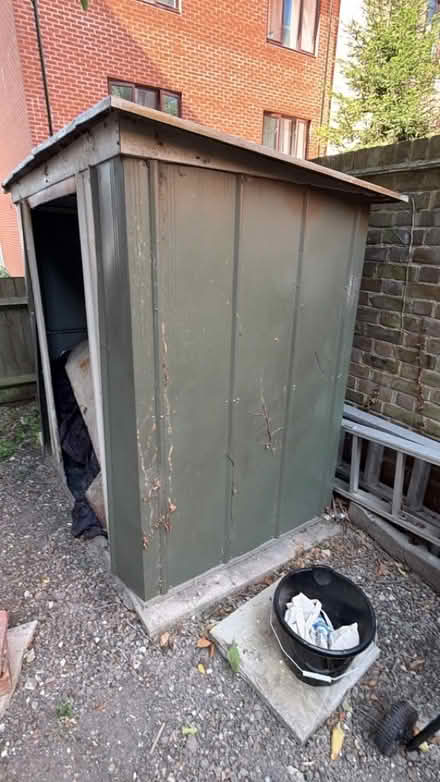 Photo of free old galvanised shed (Upper Clapton E5) #1