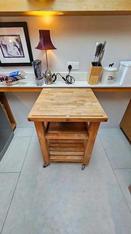 Photo of free Solid wood Butcher's trolley (Ravenscourt Park W6) #2