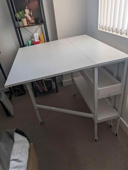 Photo of free White drafting table (Pall Mall L3) #1