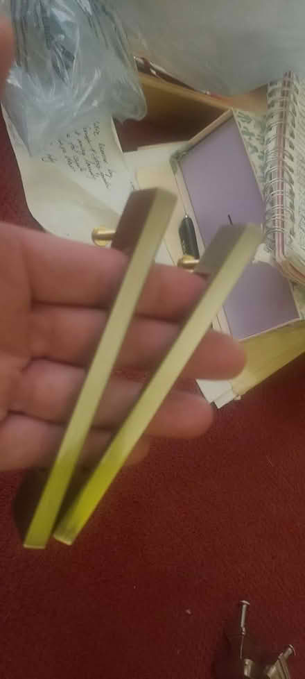 Photo of free Brushed nickel pulls and knobs (South beacon hill) #2