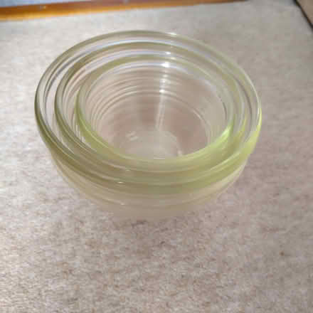 Photo of free Mixing bowls (Barnard's Green WR14) #1
