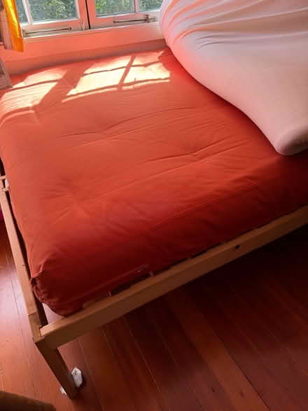 Photo of free Double Wooden Bed Frame plus (Oakland near lake Merritt) #2