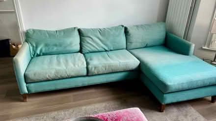 Photo of free L shaped couch (Earlsfield SW18) #3
