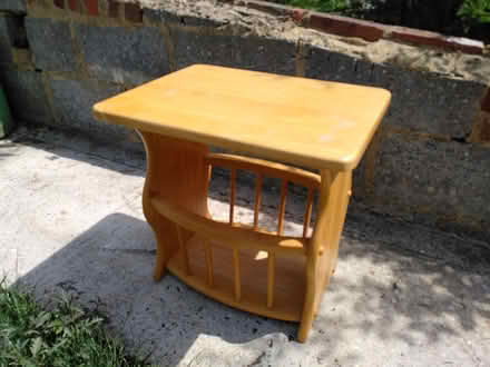 Photo of free Magazine rack/ stool (Clayhill TN31) #1