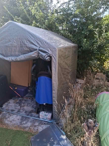 Photo of free Plastic storage shed (Tonbridge) #1