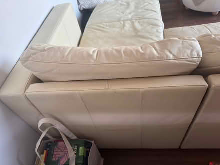 Photo of free Leather corner sofa (Southfields SW19) #3