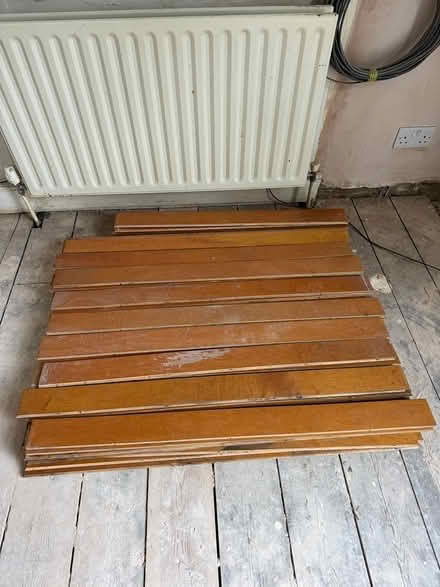 Photo of free Maple strip floorboards (Brent NW2) #3