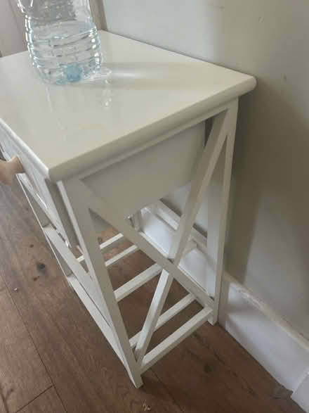 Photo of free Small white side table (Pennhill BH14) #2