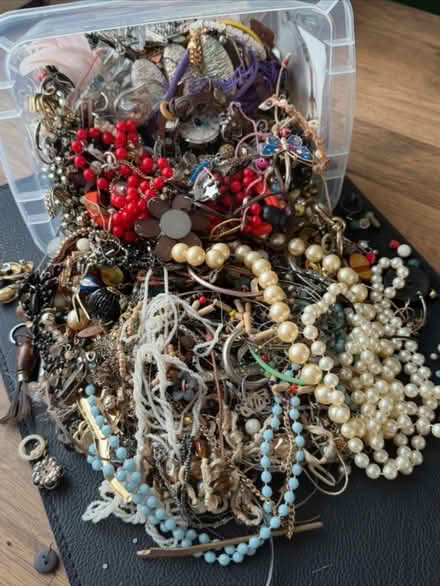 Photo of Broken jewellery / beaded Items / stainless Steel chains (Middlestone Moor DL16) #1
