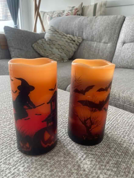 Photo of free Halloween candles with batteries (Sidcup DA15) #1