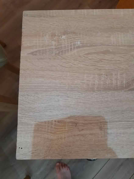 Photo of free Wooden desk painted black (Sandylands morecambe LA3) #2