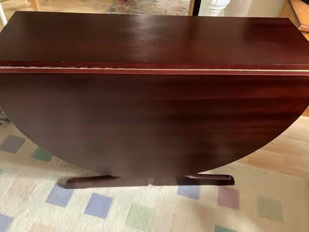 Photo of free Mahogany dining table (Andover sp11) #1