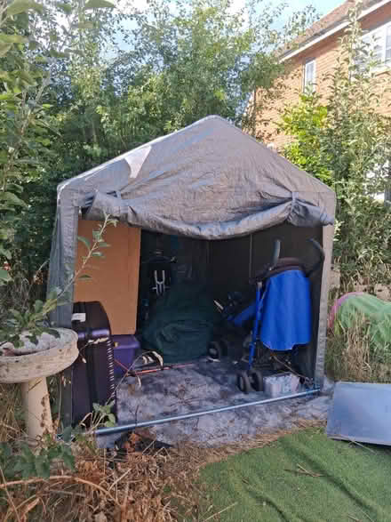Photo of free Plastic storage shed (Tonbridge) #2