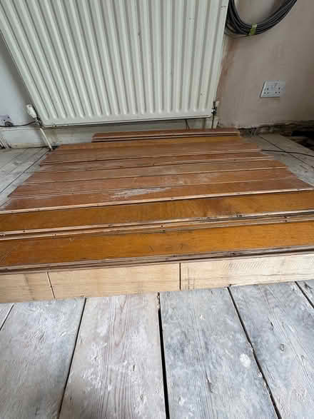 Photo of free Maple strip floorboards (Brent NW2) #4