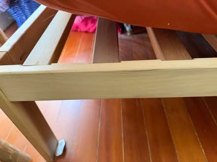 Photo of free Double Wooden Bed Frame plus (Oakland near lake Merritt) #1