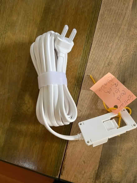 Photo of free Ring camera cord (outdoor/indoor) (Locksley Ave, oakland, ca usa) #2