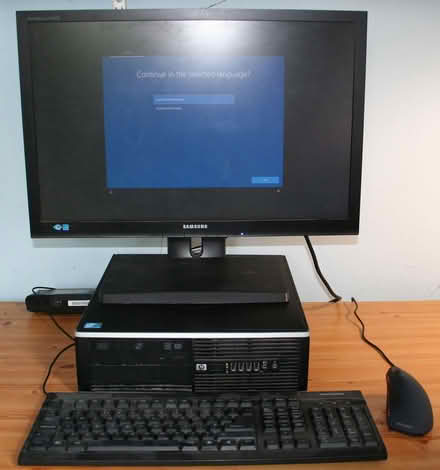 Photo of free HP Desktop PC with monitor (Barrow upon Soar LE12) #1