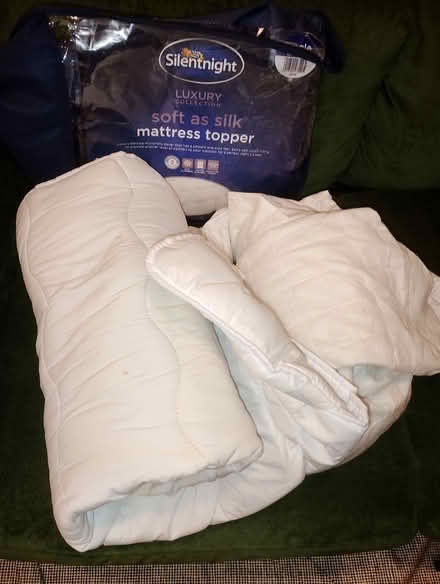 Photo of free Single bed mattress topper + cover (Hove BN3) #1