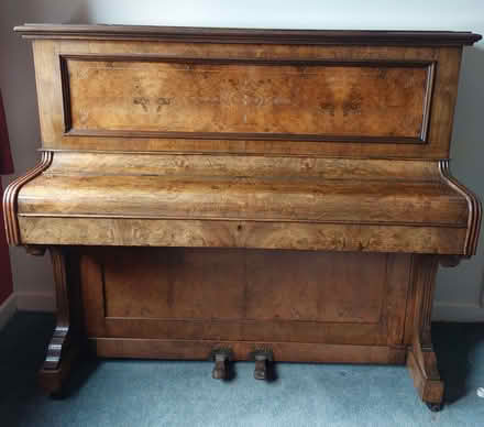 Photo of free Vintage walnut Boosey & Co upright piano (Top Amersham HP6) #2