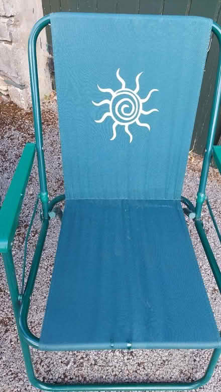 Photo of free Two folding garden chairs (Kendal LA9) #2