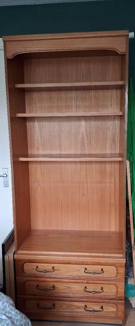 Photo of free Wooden tall dresser/unit (Bicton Heath SY3) #1