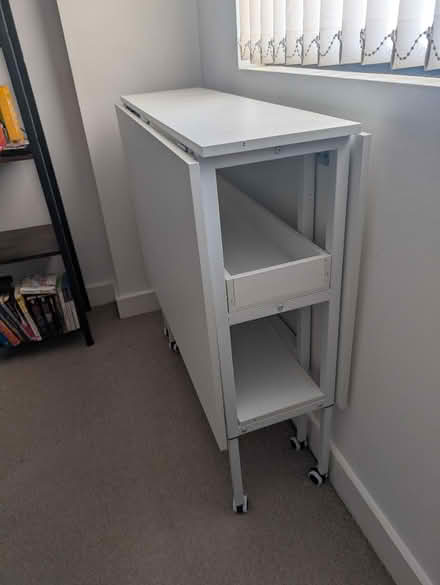 Photo of free White drafting table (Pall Mall L3) #2